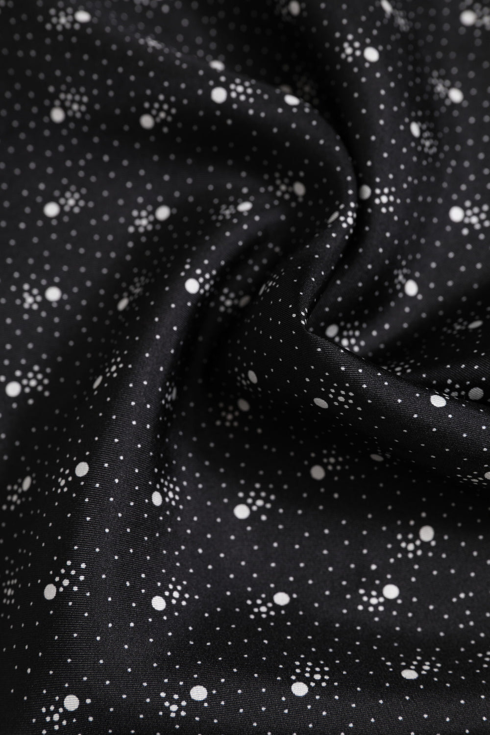 Dolce & Gabbana 100% Silk Square Scarf in Black and White