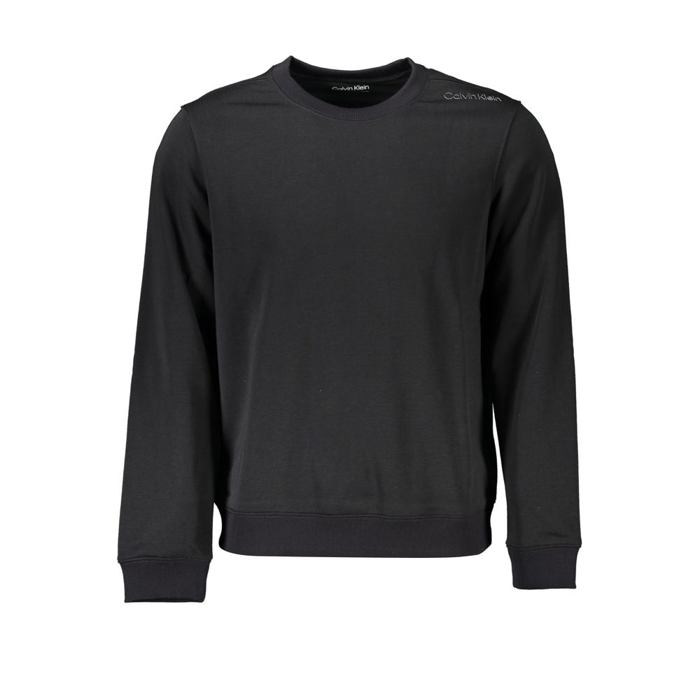 Black Polyester Men's Sweatshirt mens luxury fashion - Mens Edit