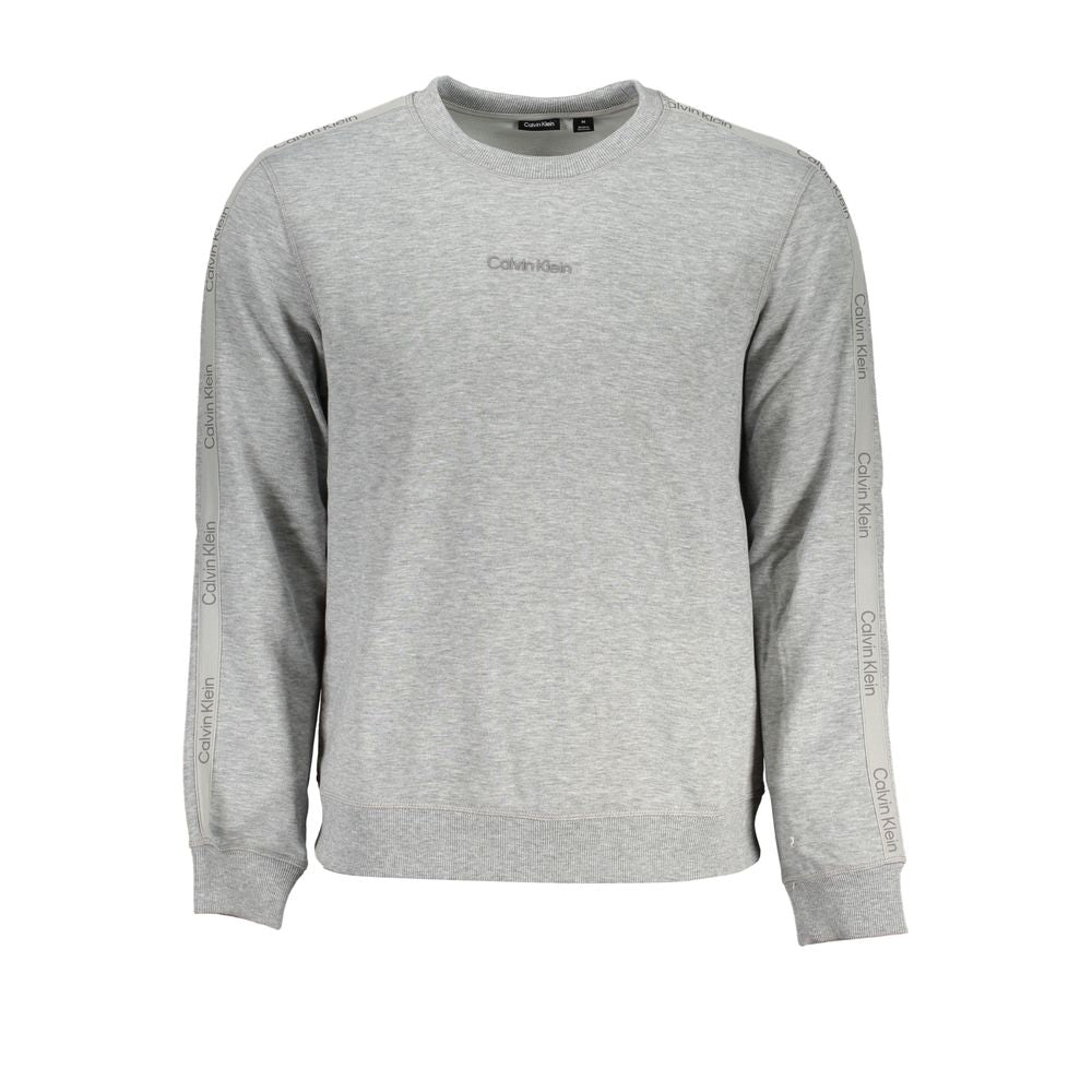 Grigio Polyester Men Sweatshirt mens luxury fashion - Mens Edit