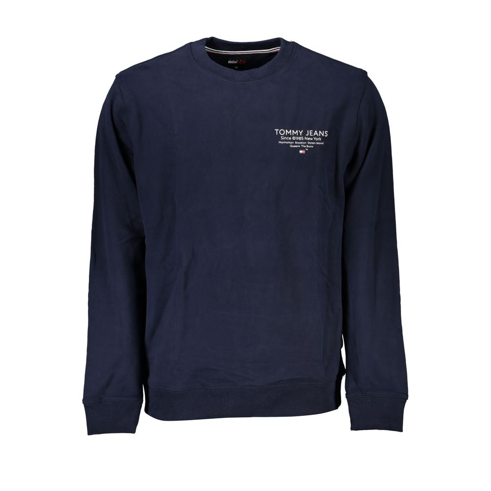 Blue Cotton Men Sweatshirt mens luxury fashion - Mens Edit