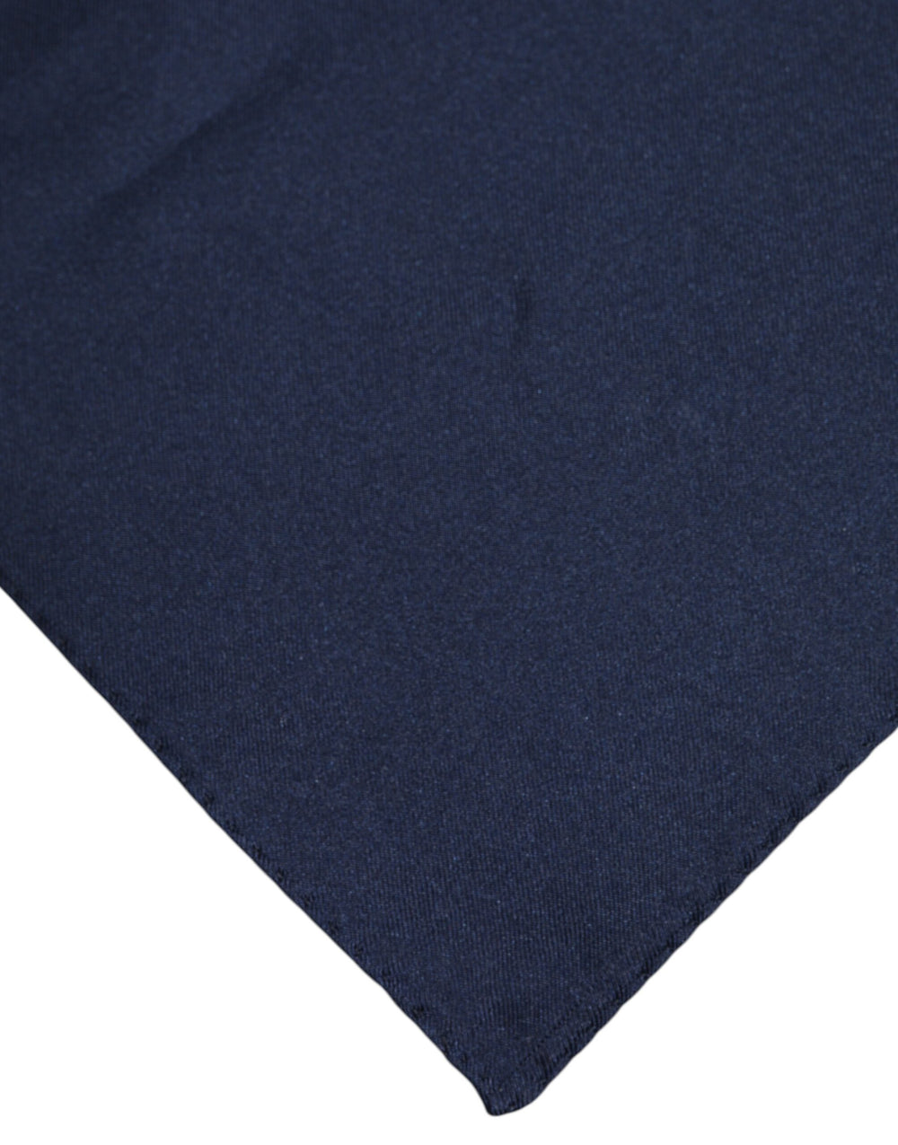 Dolce & Gabbana 100% Silk Square Foulard in Dark Blue