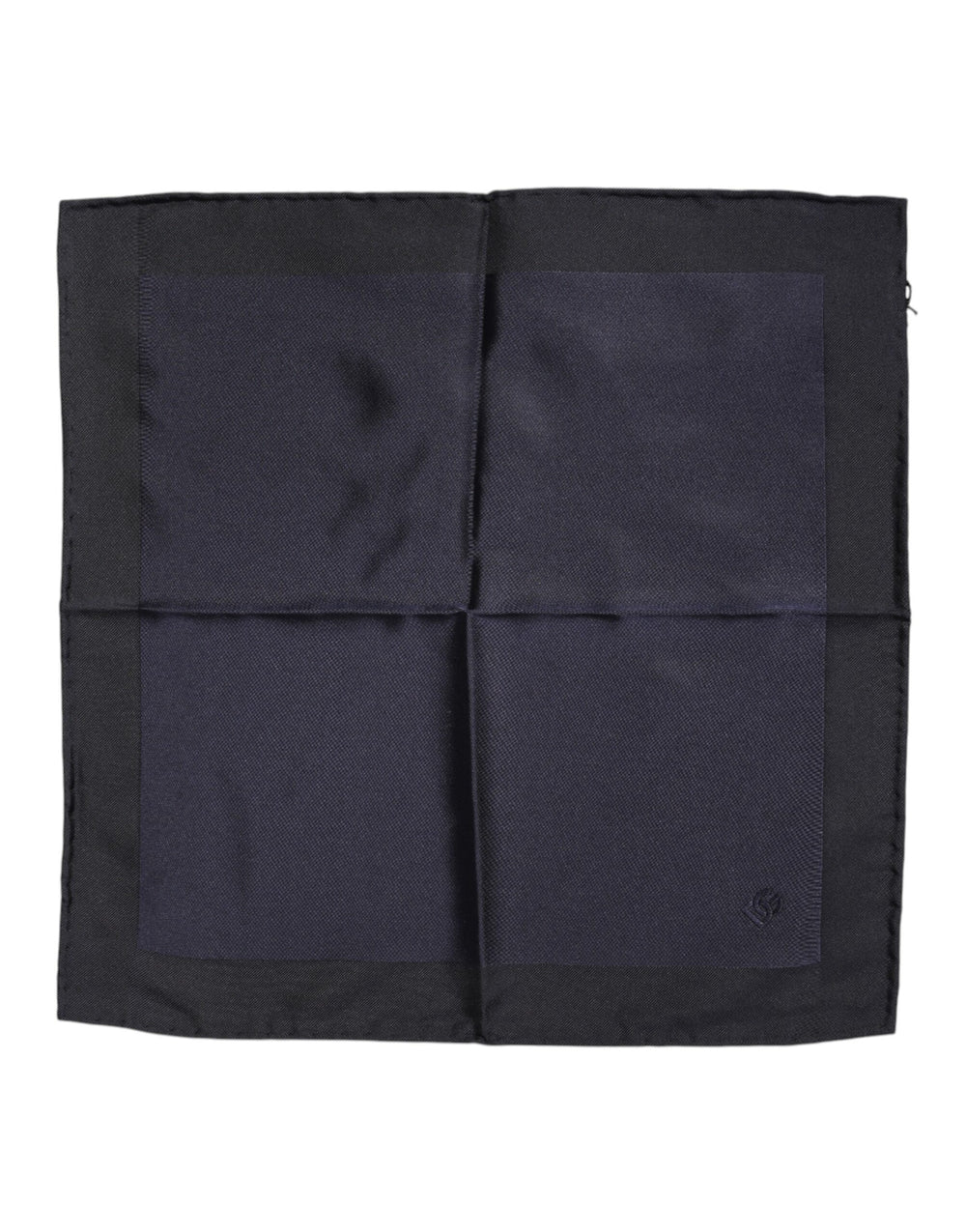 Dark Blue Silk Square Men Foulard Scarf mens luxury fashion - Mens Edit