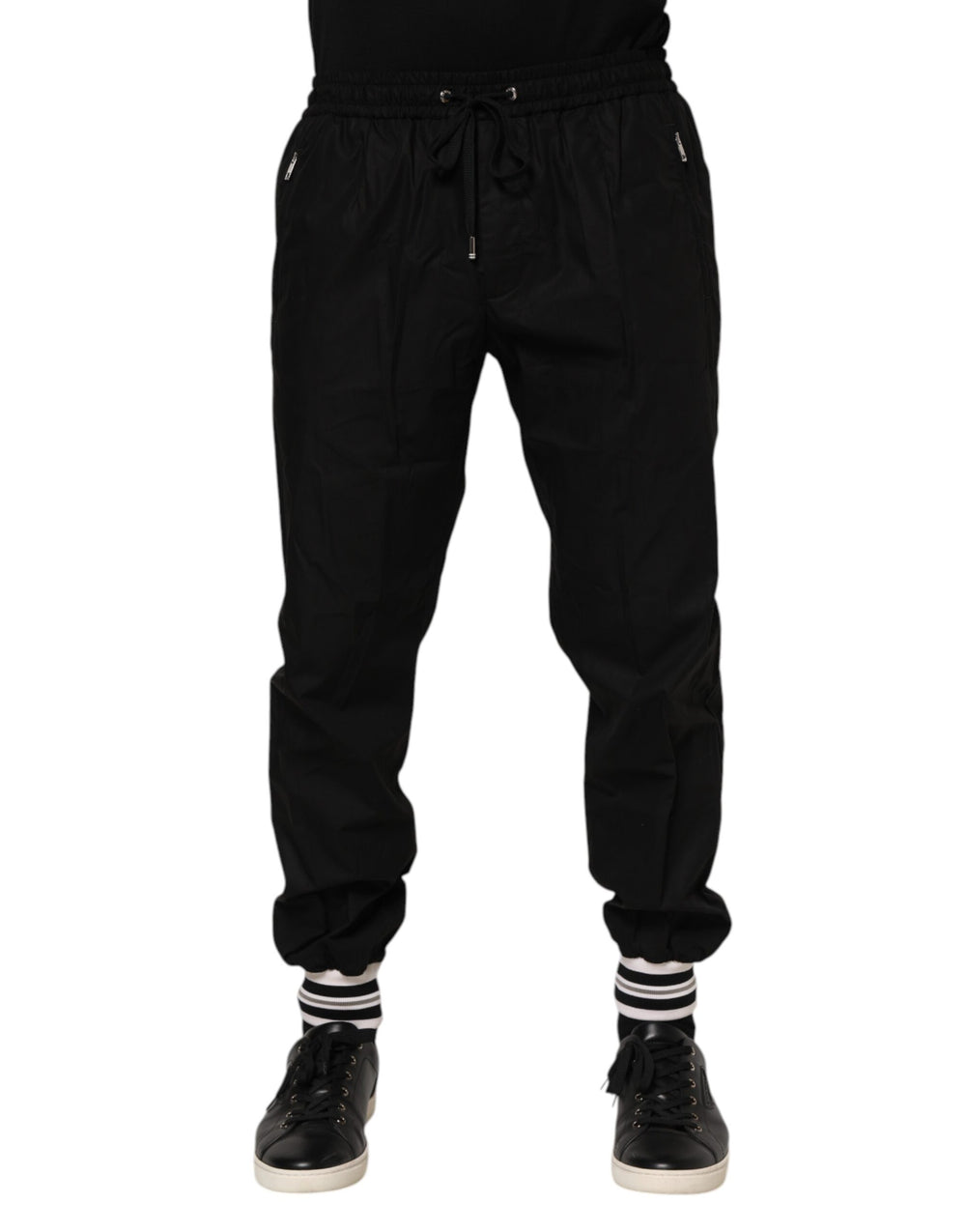 Dolce & Gabbana Cotton Jogger Pants in Black