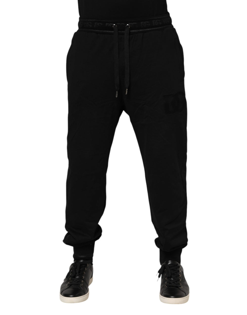 Dolce & Gabbana Cotton Jogger Pants in Black
