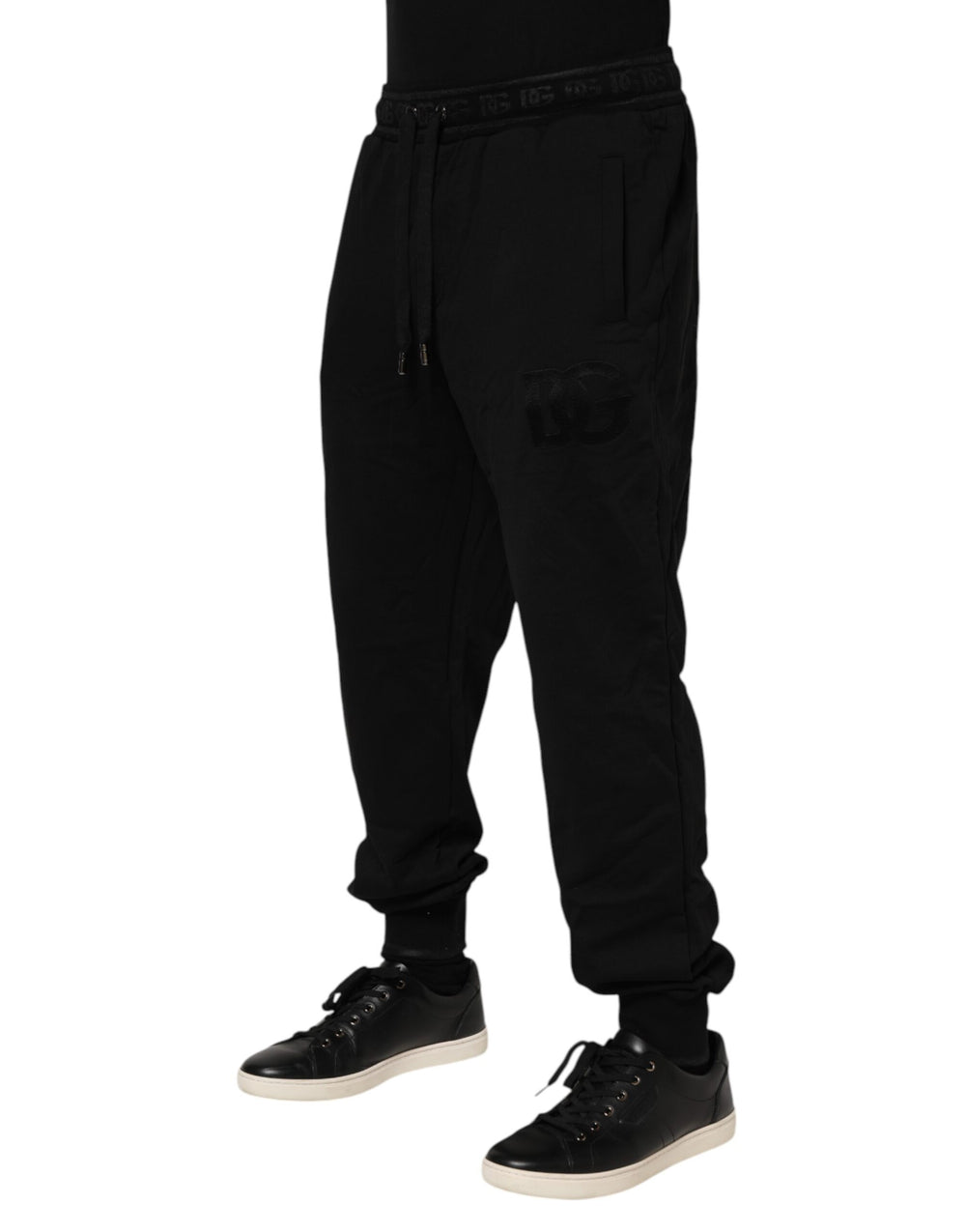 Dolce & Gabbana Cotton Jogger Pants in Black