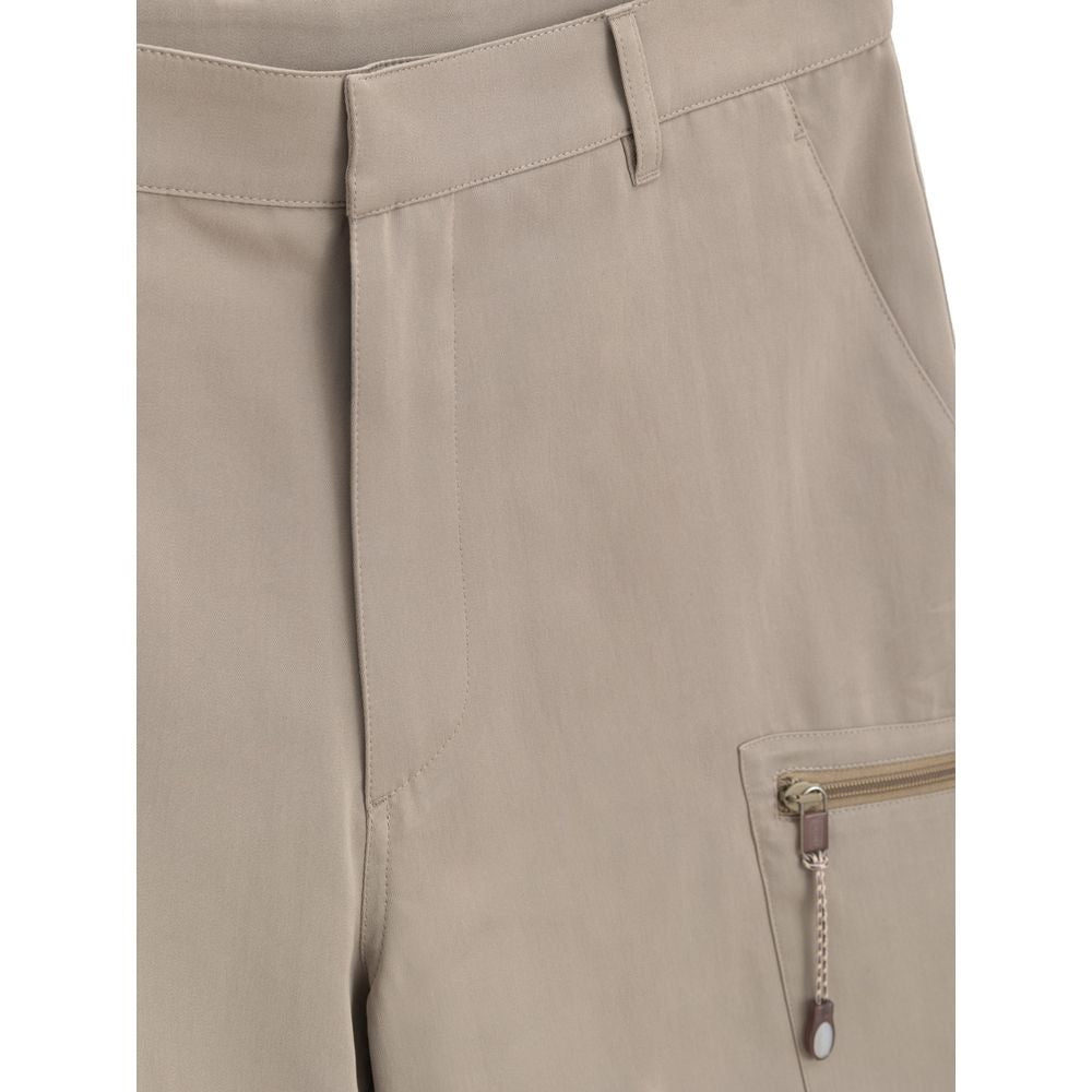 Dior Cargo Shorts in Beige