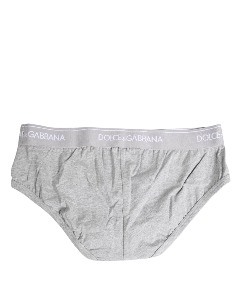 Dolce & Gabbana Cotton Stretch Brief in Grey
