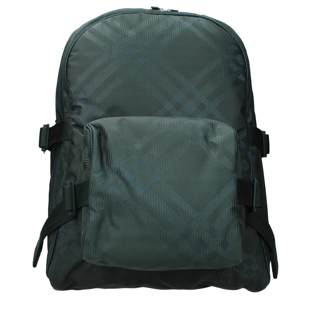 Burberry Fabric Backpack in Green