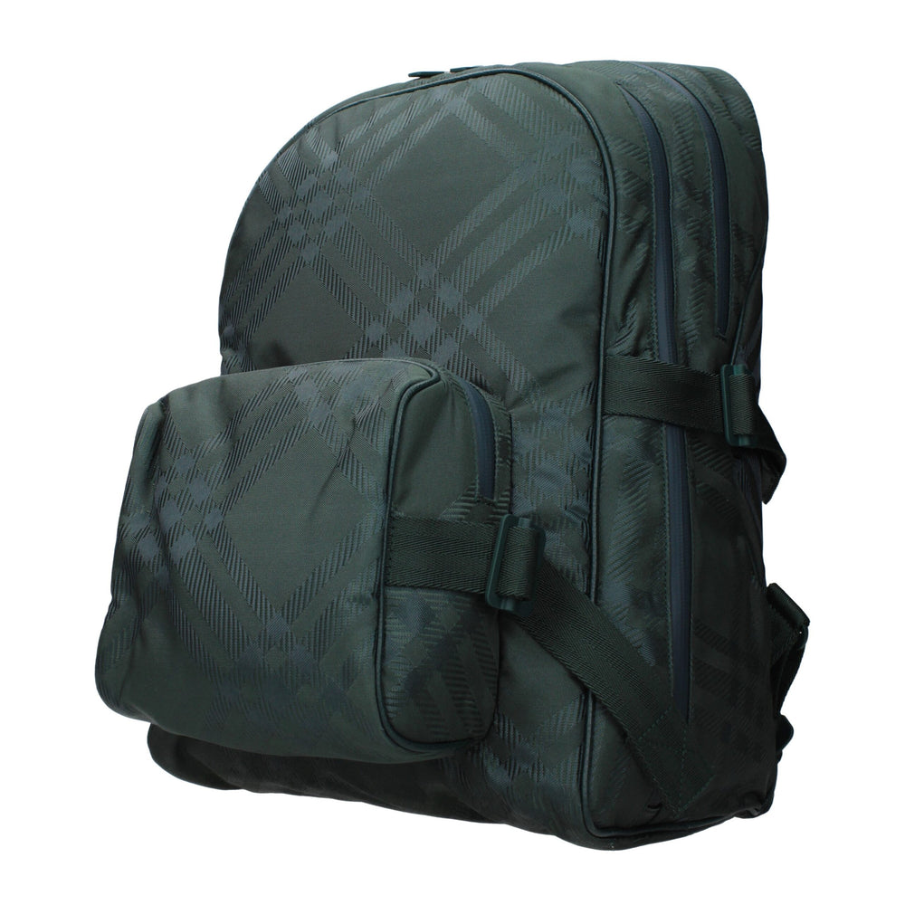Burberry Fabric Backpack in Green