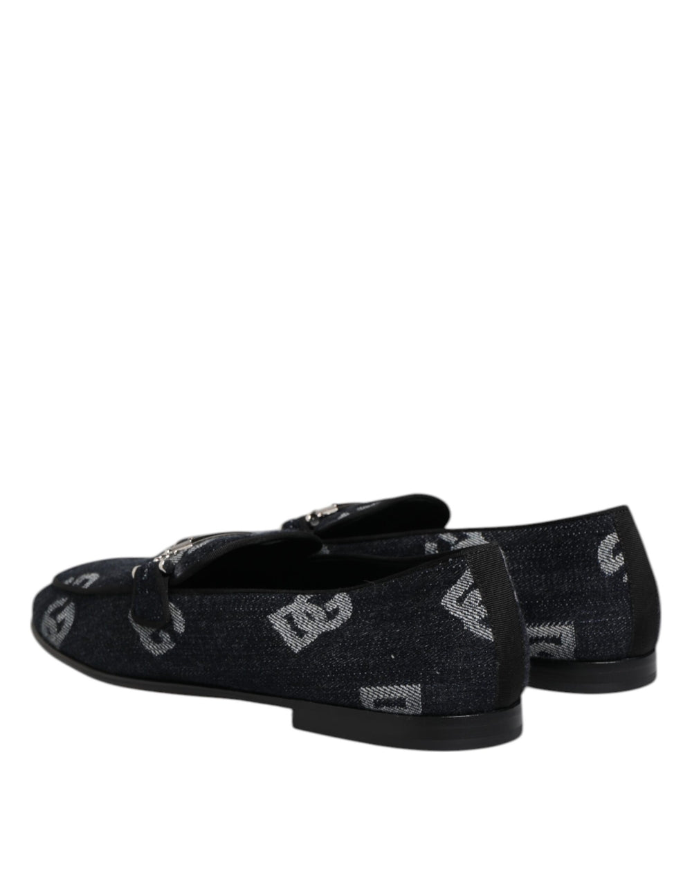 Dolce & Gabbana Cotton Loafers in Blue
