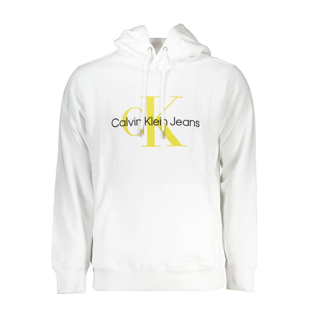 White Cotton Men Sweatshirt mens luxury fashion - Mens Edit