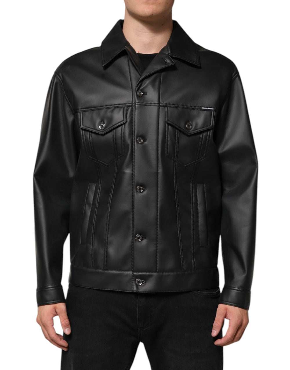 Dolce & Gabbana Biker Jacket in Black