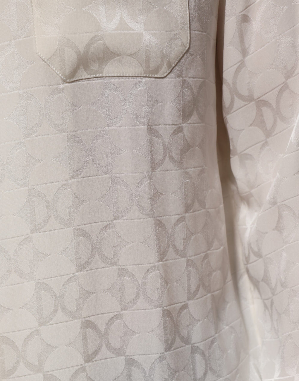 Dolce & Gabbana Silk Shirt in White