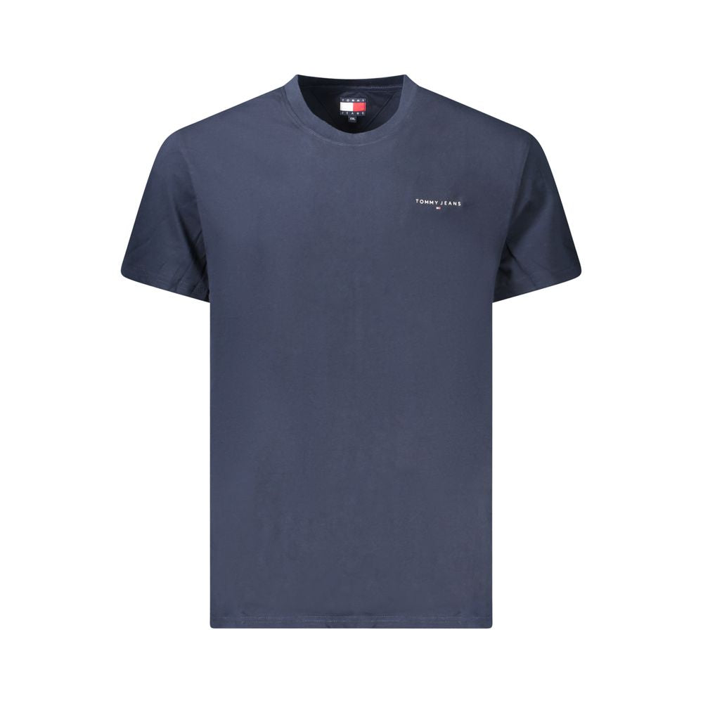 Blue Cotton Men's T-Shirt mens luxury fashion - Mens Edit