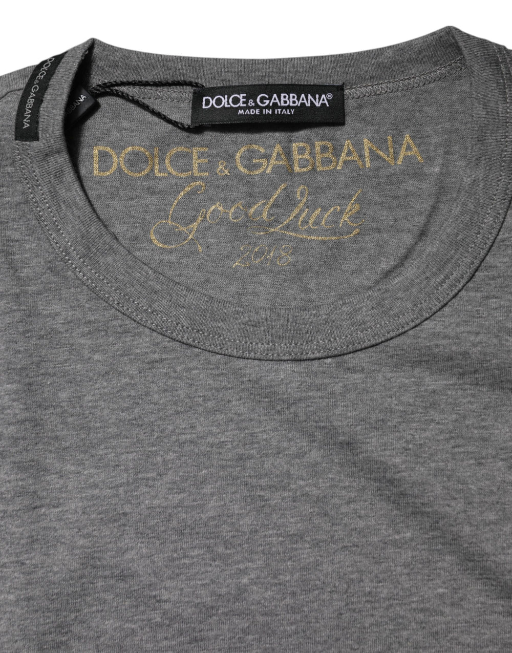 Dolce & Gabbana Cotton T-shirt in Grey