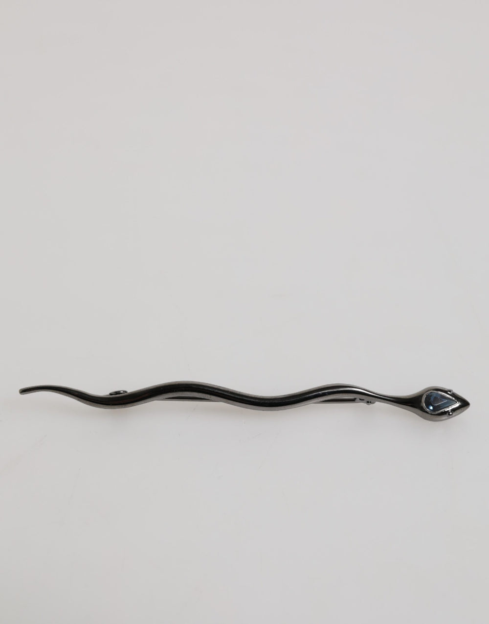 Black Brass Crystal Spilla Serpente Mens Brooch Pin mens luxury fashion - Mens Edit