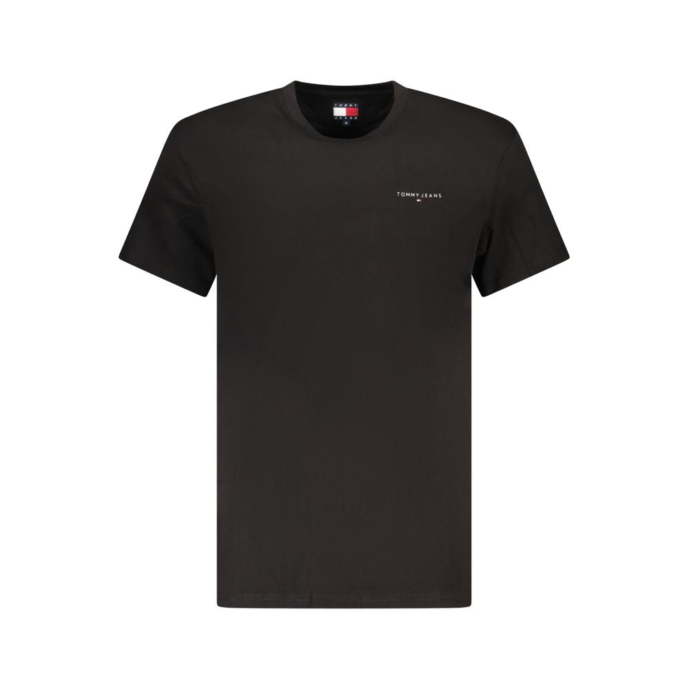 Black Cotton Men's T-Shirt mens luxury fashion - Mens Edit