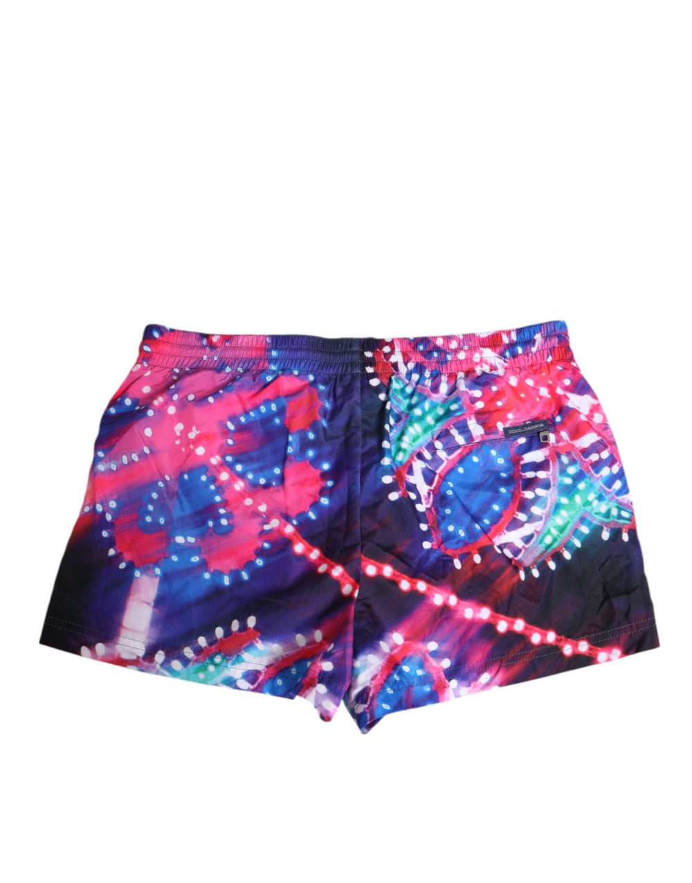 Dolce & Gabbana Multicolor Neon Print Swim Shorts