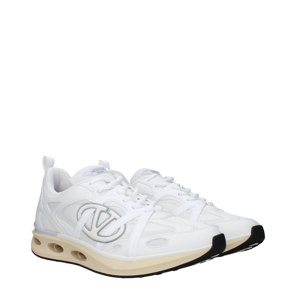 Valentino Garavani Blue Fabric Sneakers
