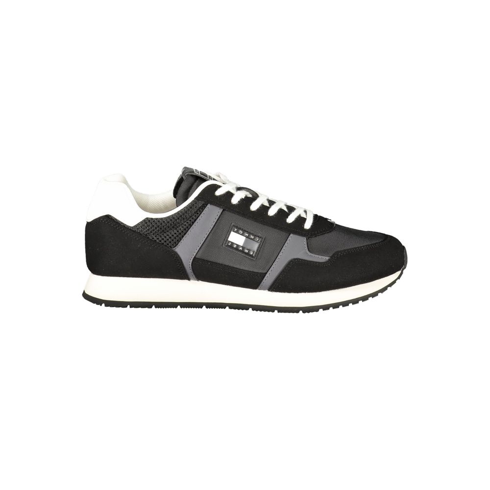 Nero Polyurethane Men Sneaker mens luxury fashion - Mens Edit