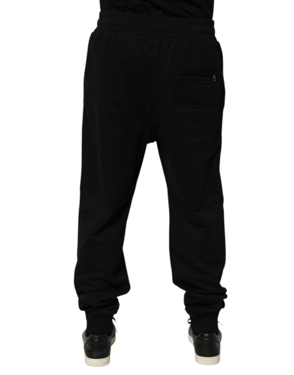 Dolce & Gabbana Cotton Sweatpants in Black