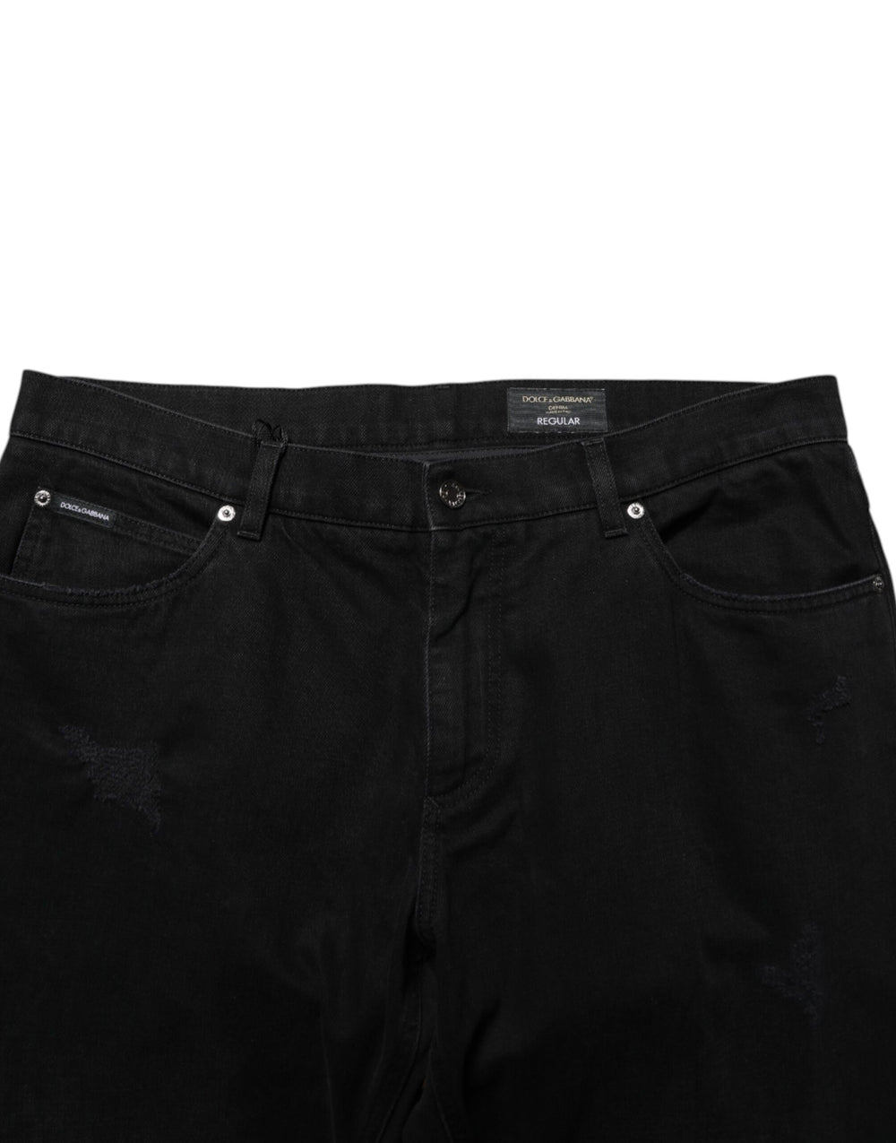 Dolce & Gabbana Cotton Jeans in Black