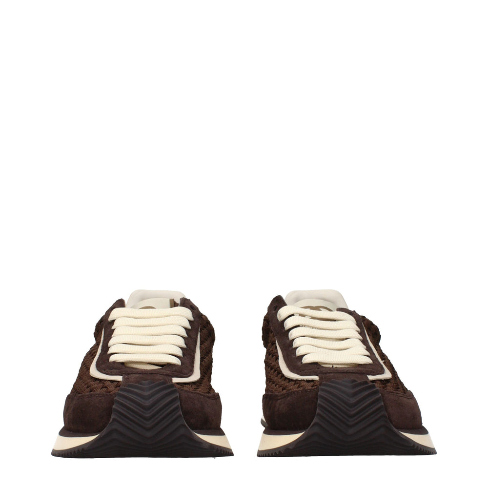 Dolce & Gabbana Low Top Sneakers in Brown