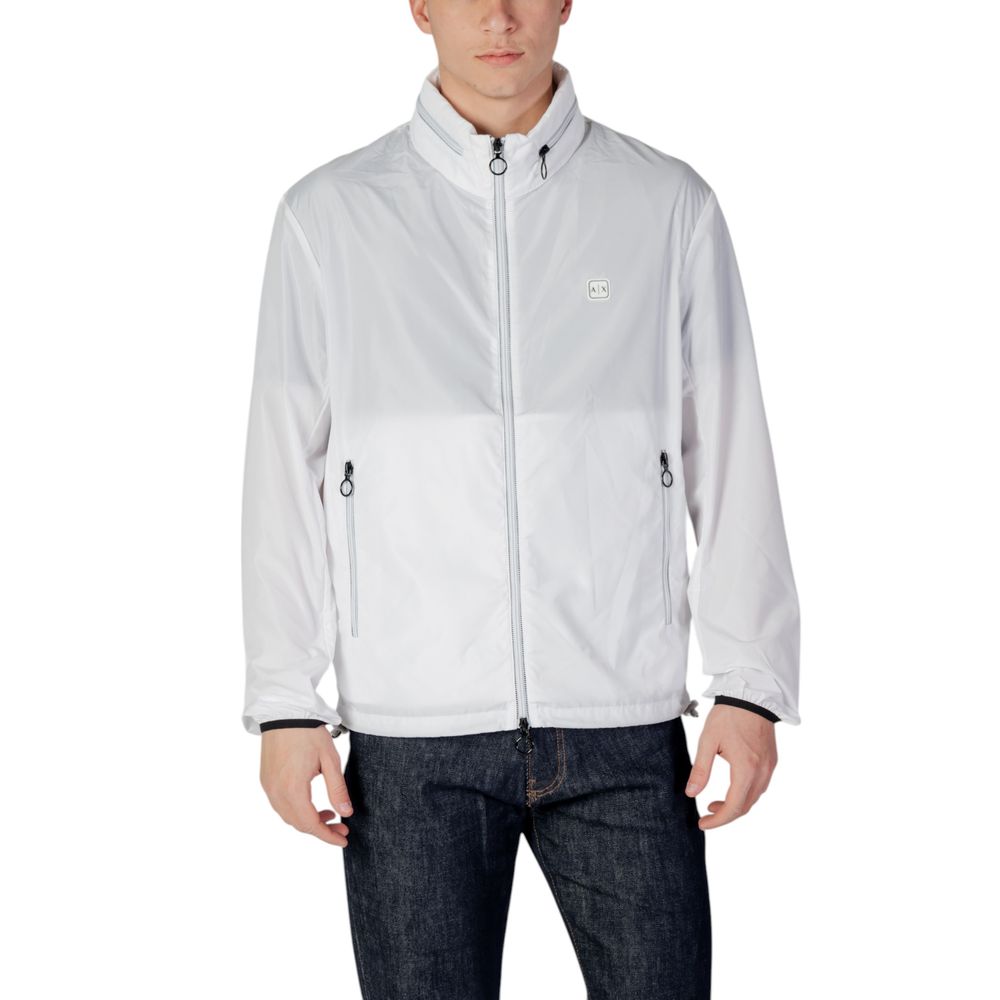 Armani Exchange Μπουφάν από 100% πολυεστέρα σε Λευκό