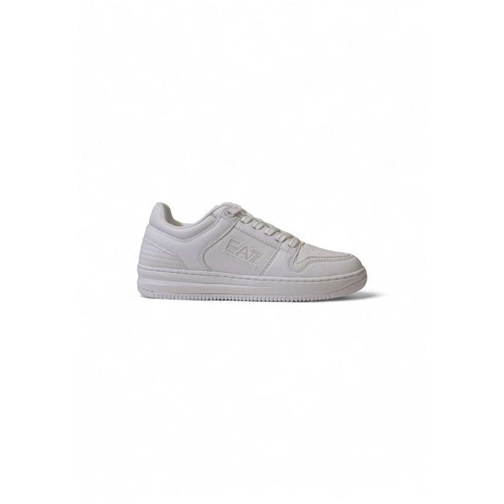 EA7 Emporio Armani White Polyester Athletic Sneakers mens luxury fashion - Mens Edit