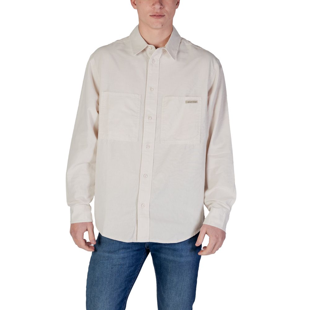 Beige Recycled Cotton Clothing mens luxury fashion - Mens Edit