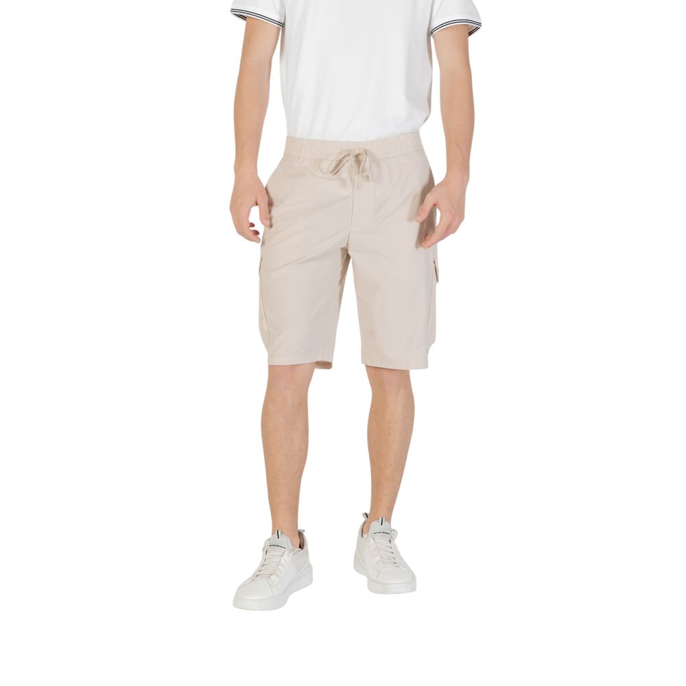 Hugo Boss Urbanex-Cargo Bermuda Shorts in Beige