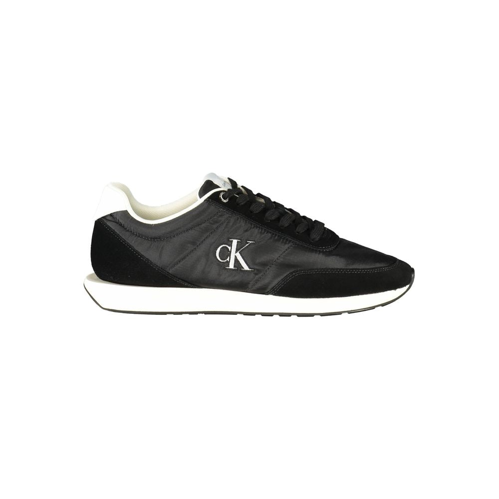 Black Polyester Men Sneaker mens luxury fashion - Mens Edit