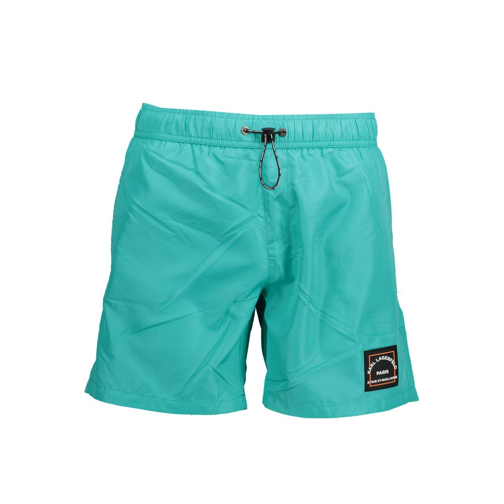 Karl Lagerfeld Swim Shorts in Green