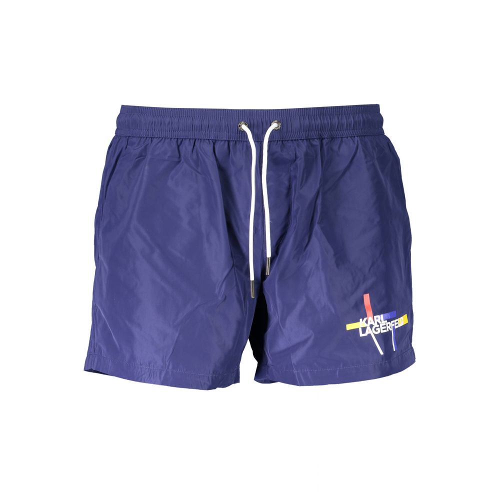 Karl Lagerfeld Swim Shorts in Blue