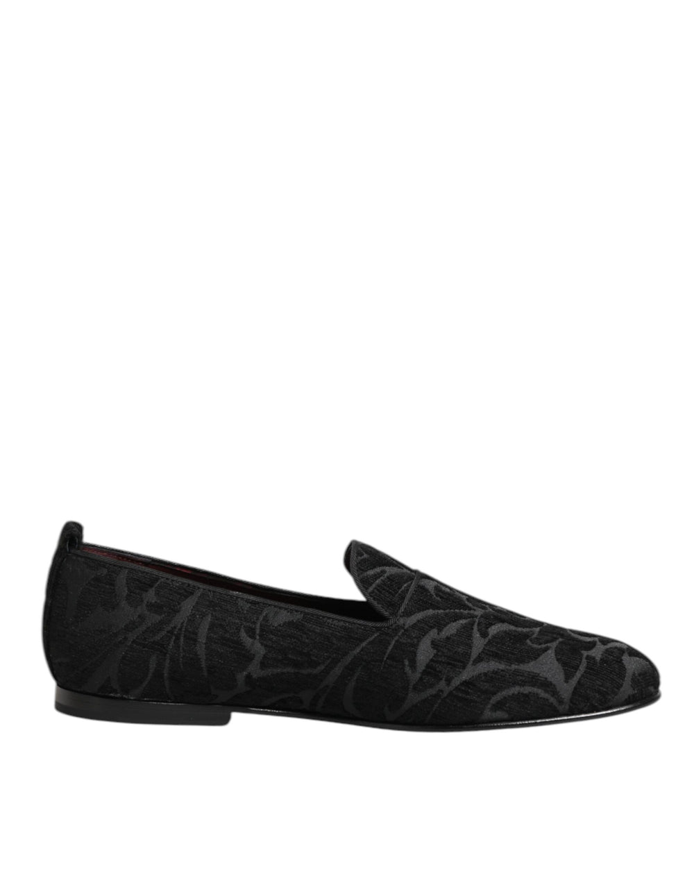 Dolce & Gabbana Brocade Loafers in Black