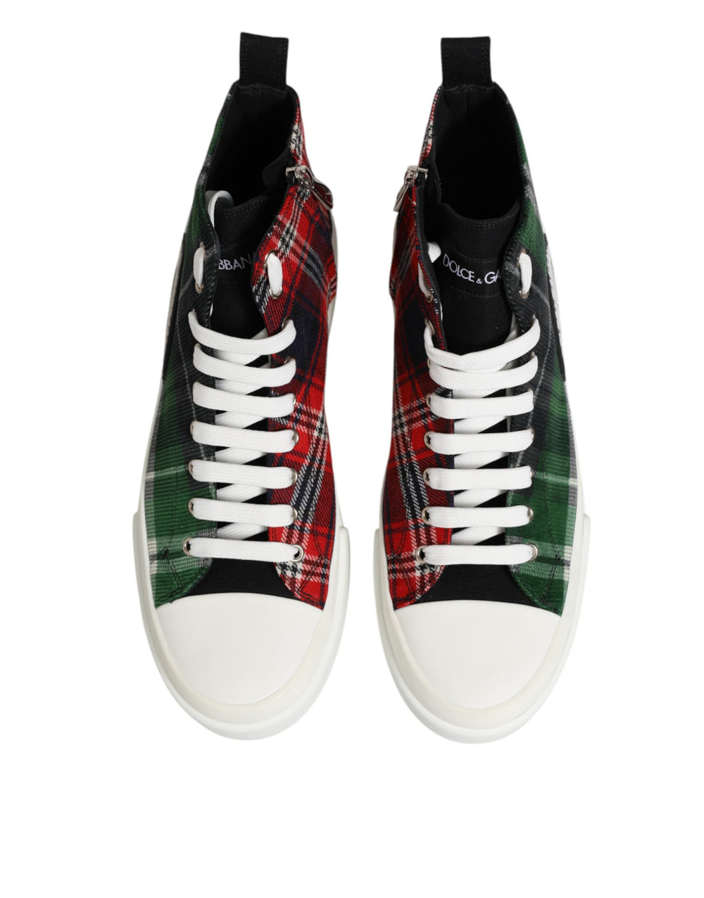 Dolce & Gabbana Multicolor High Top Sneakers