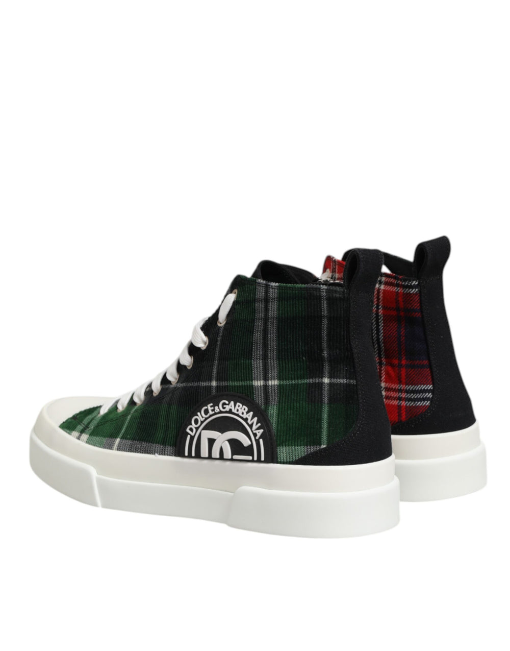 Dolce & Gabbana Multicolor High Top Sneakers