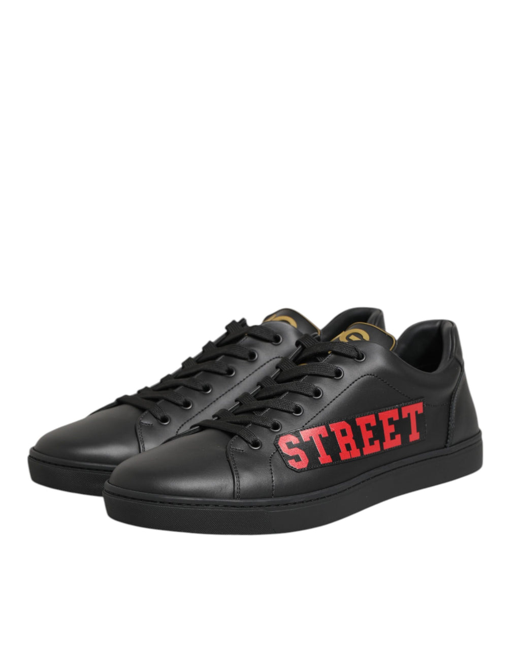Dolce & Gabbana Street Life Low-Top Sneakers in Black