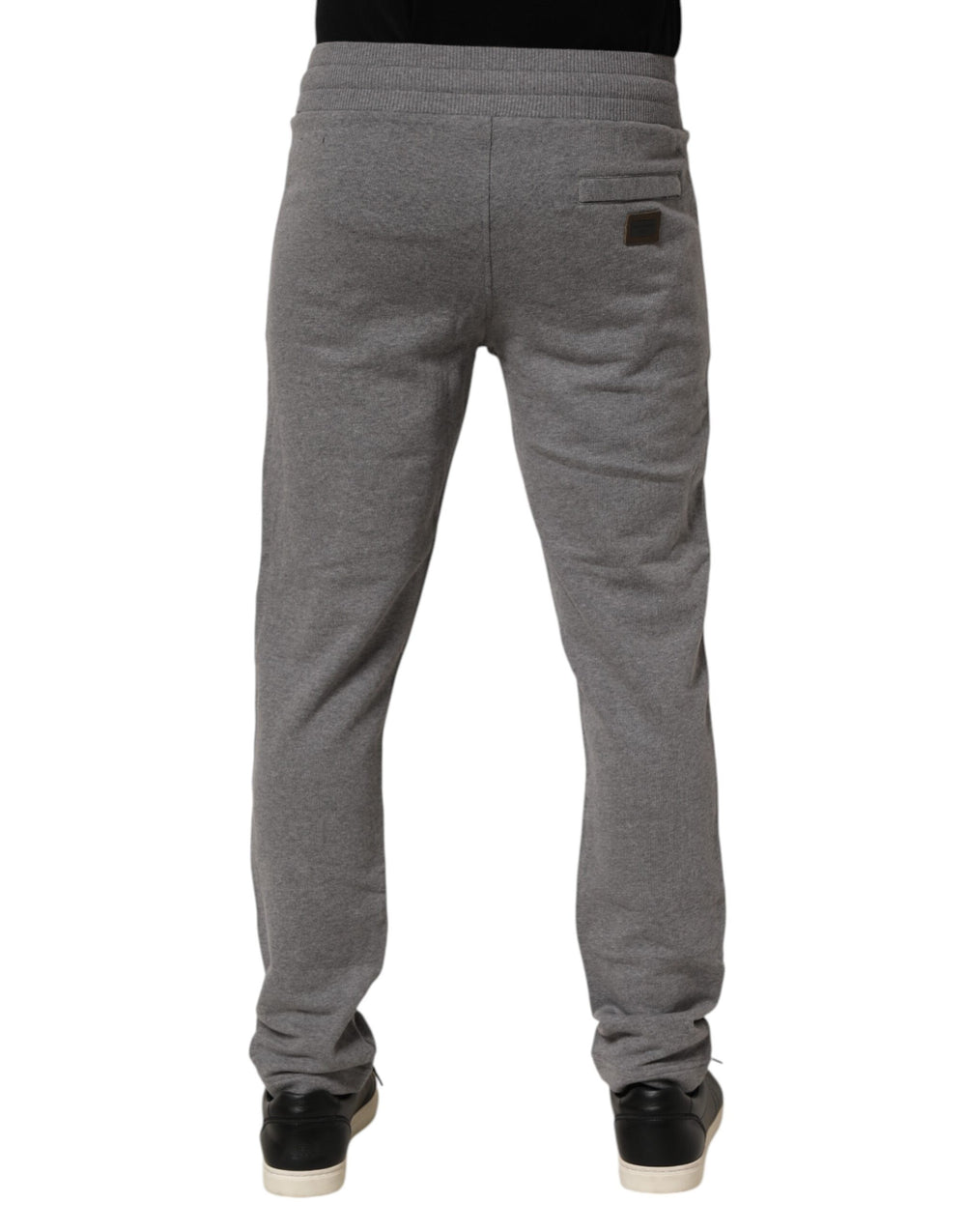 Dolce & Gabbana Cotton Jogger Sweatpants in Gray