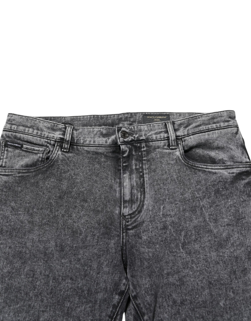 Dolce & Gabbana Slim Fit Denim Jeans in Gray