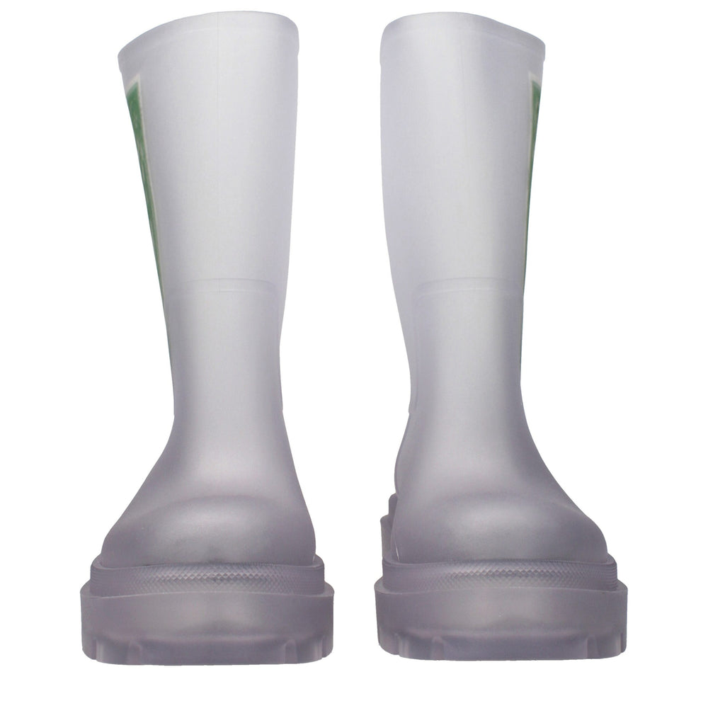 Transparent Pvc Ankle Boots