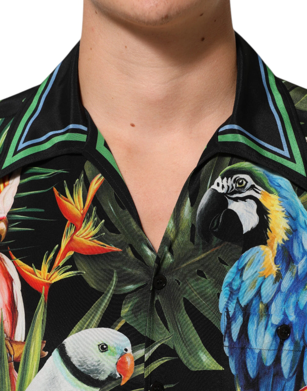 Dolce & Gabbana Silk Casual Shirt in Multicolor