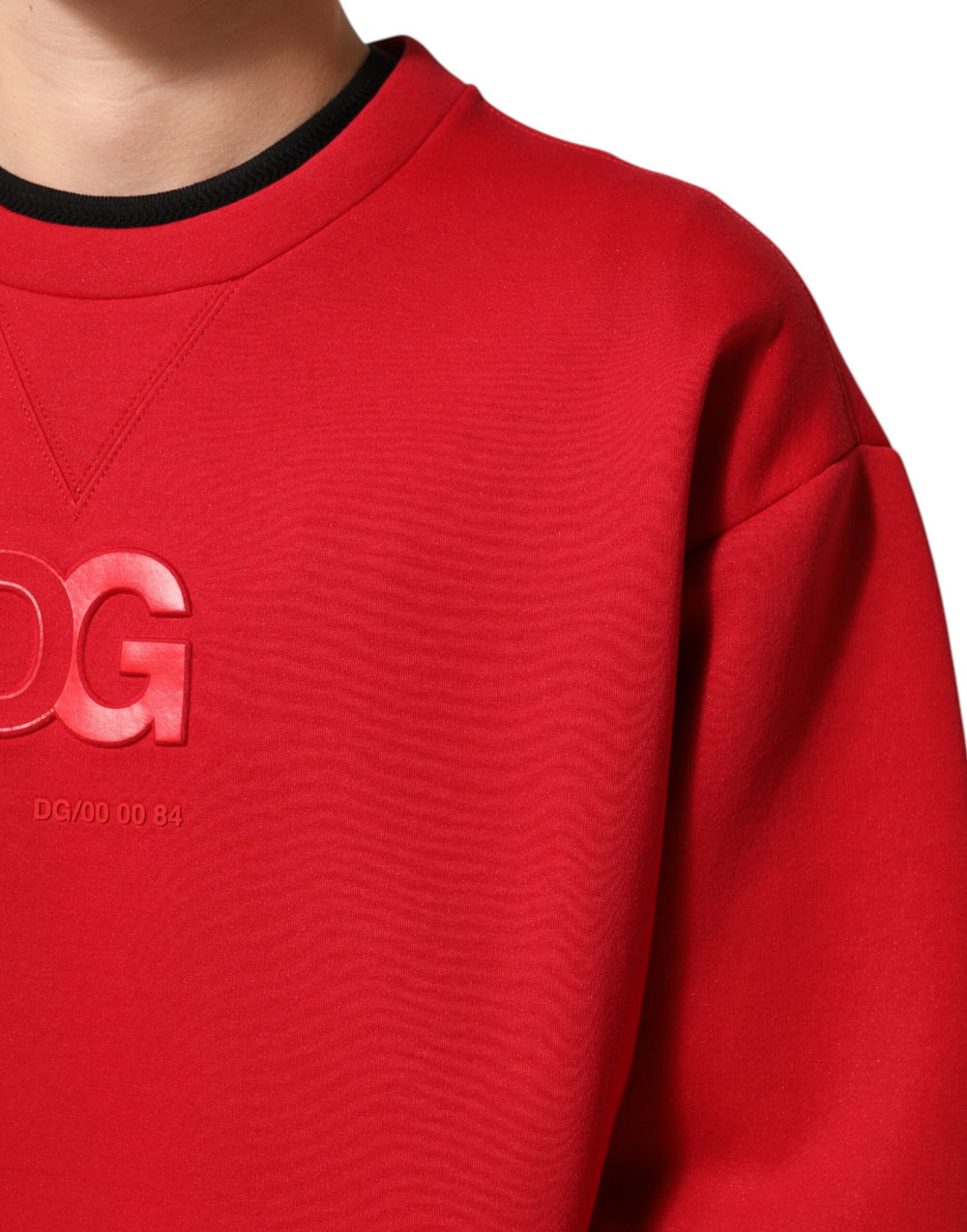 Dolce & Gabbana Cotton Sweatshirt in Red