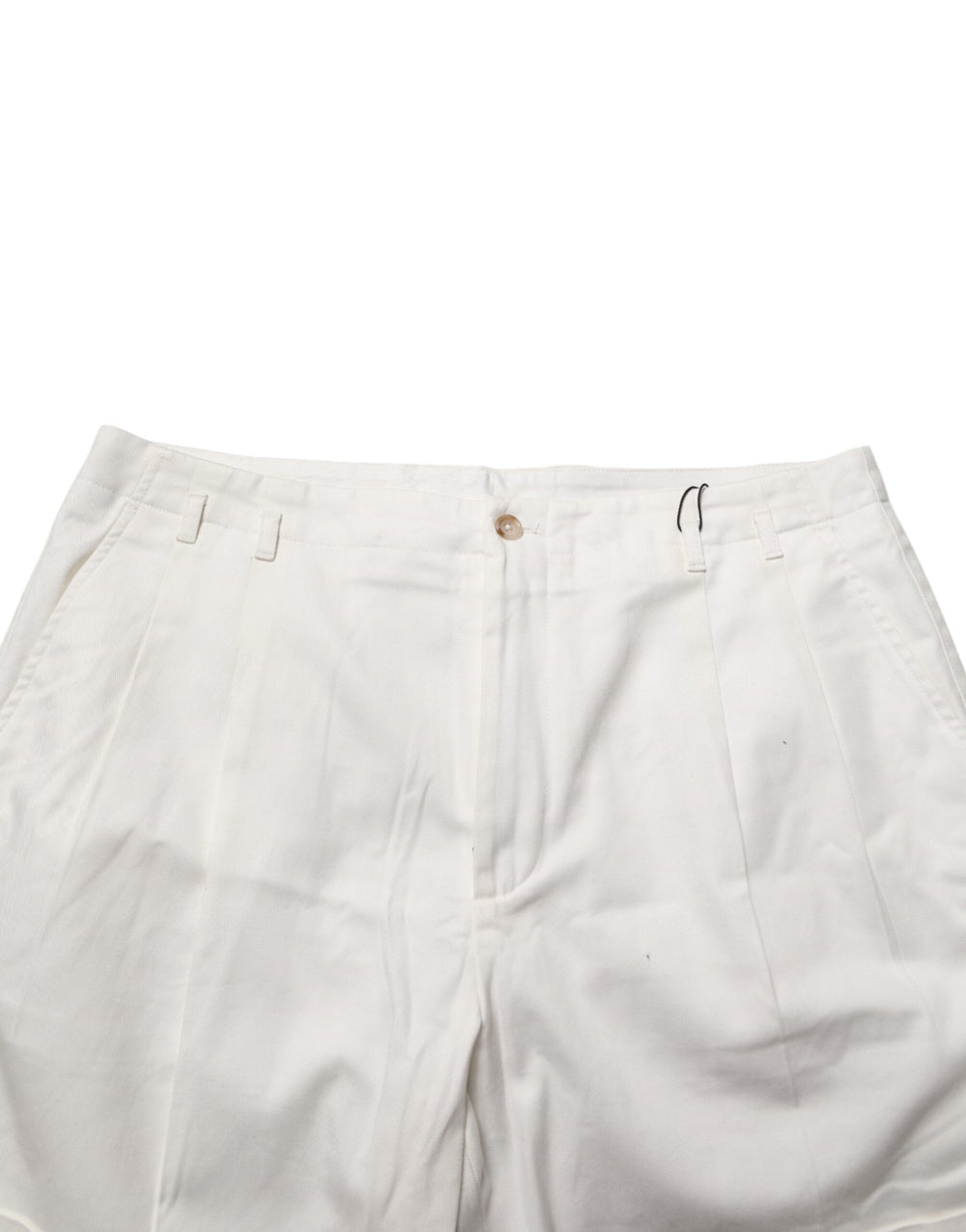 Dolce & Gabbana Cotton Bermuda Shorts in White