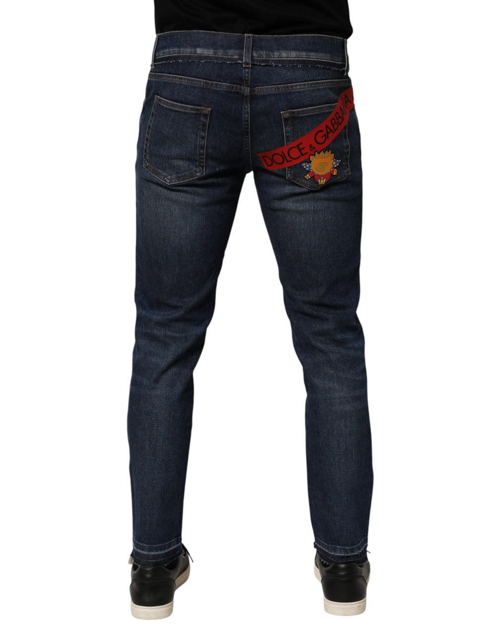 Dolce & Gabbana Stretch Denim Skinny Jeans in Blue