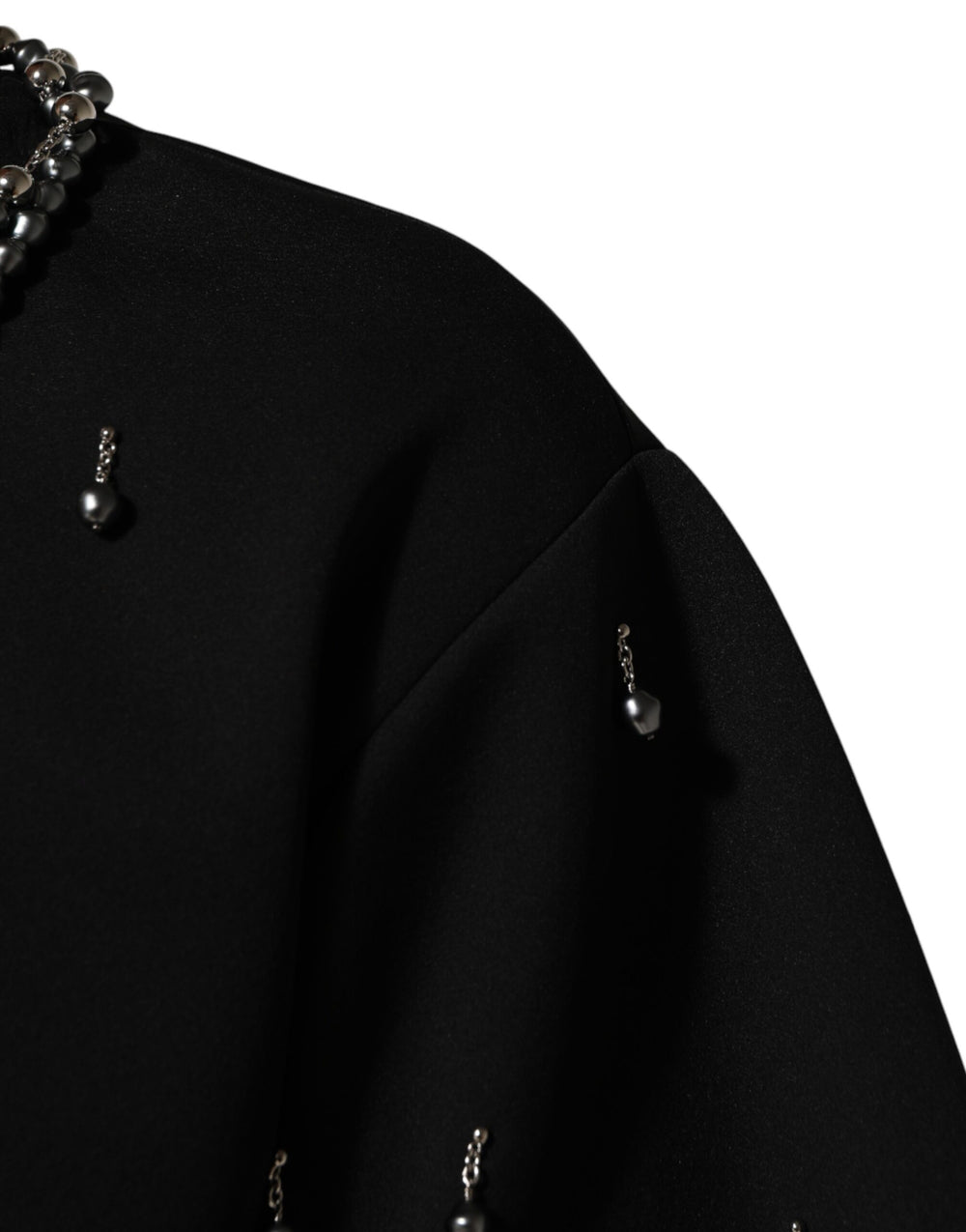 Dolce & Gabbana Embellished Crew-Neck T-Shirt in Black