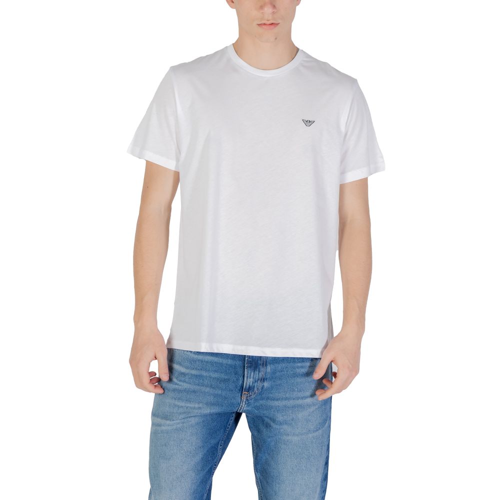 Emporio Armani 100% Cotton T-Shirt in White