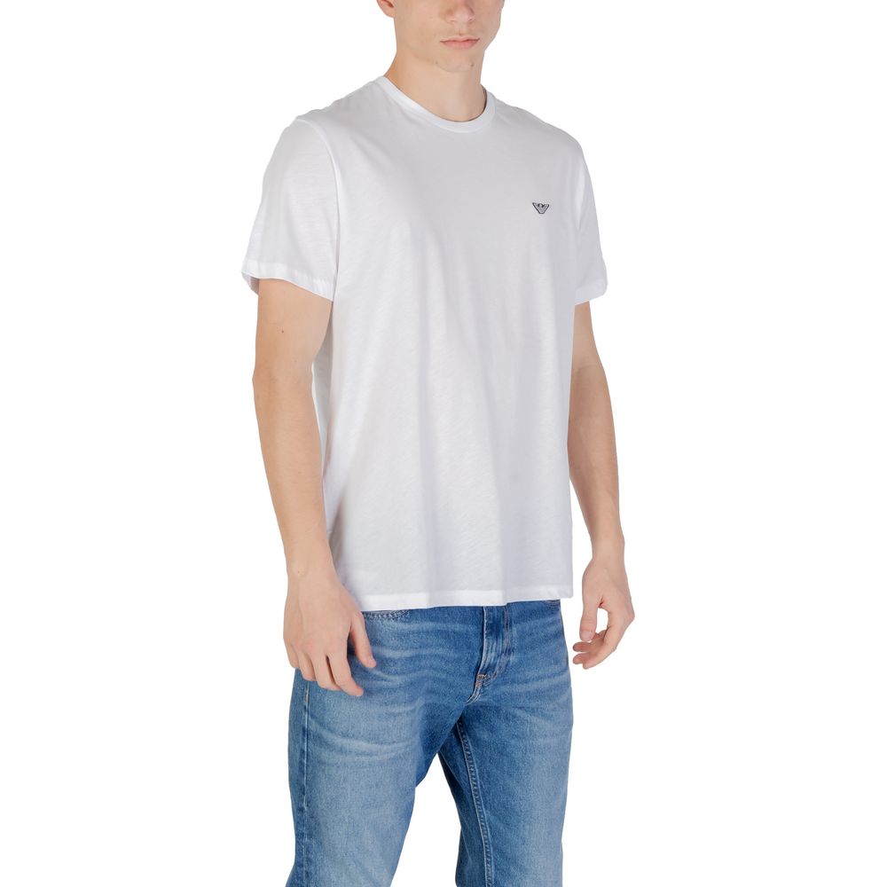 Emporio Armani 100% Cotton T-Shirt in White
