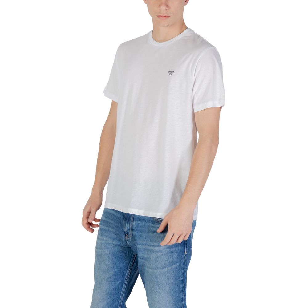 Emporio Armani 100% Cotton T-Shirt in White