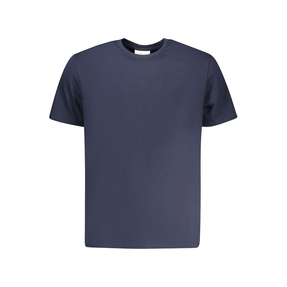 Blue Cotton Men's T-Shirt mens luxury fashion - Mens Edit